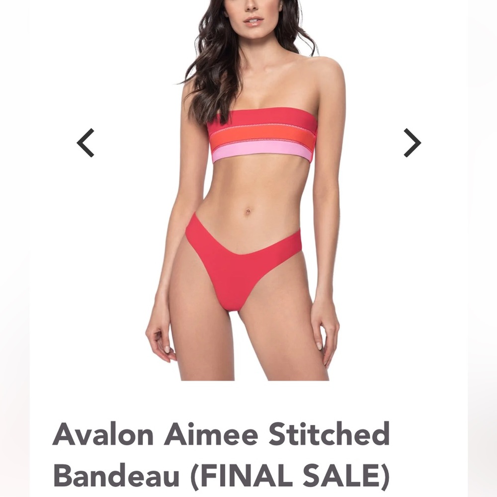 PQ SWIM Avalon Aimee Stitched Bandeau